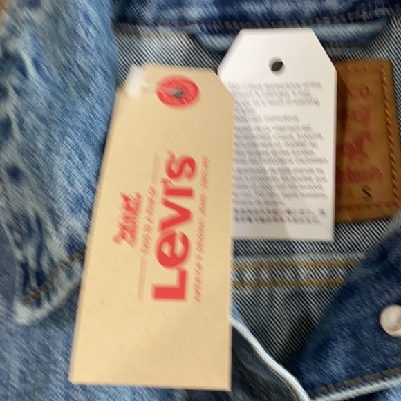 Levi’s San Francisco Denim Vest Size Small New - Picture 3 of 7
